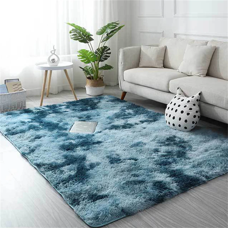 Nordic Style Bath Mat Mixed Dyed Carpet Living Room Carpets Multi-Color Interior Decoration Large Size Fluffy Mat Comfortable
Nordic Style Bath Mat Mixed Dyed Carpet Living Room Carpets Multi-Color Interior Decoration Large Size Fluffy Mat Comfortable