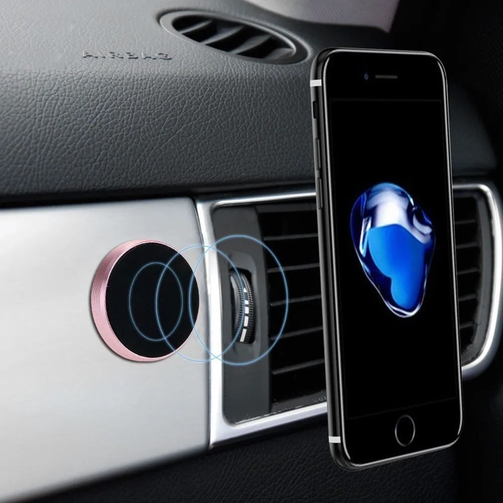 Магнитный автомобильный держатель для телефона iPhone X Samsung Xiaomi магнитный в