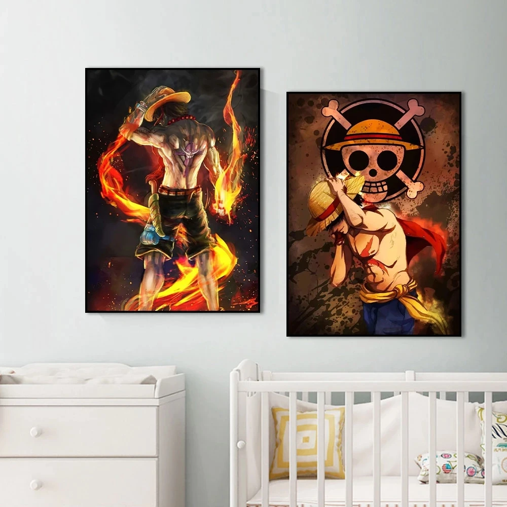 Ace Luffy Straw Hat Classic Japan Anime One Piece Poster Mural Canvas Painting Wall Art Picture Bedroom Home Decorate Frameless
Ace Luffy Straw Hat Classic Japan Anime One Piece Poster Mural Canvas Painting Wall Art Picture Bedroom Home Decorate Frameless