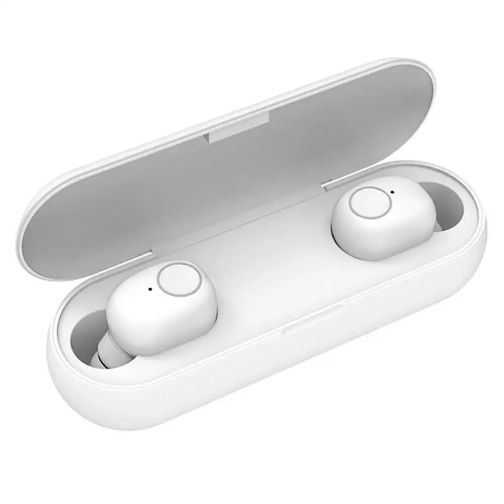 Белый Q1TWS истинные беспроводные 3D стерео Bluetooth наушники гарнитура двойной bluetooth