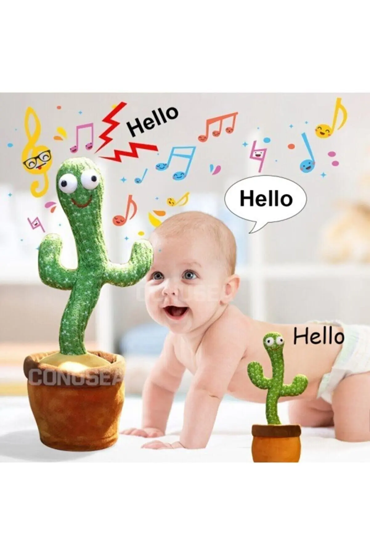 Talking Dancing Cactus Light Flower Pot Plush Toy With Music For Children Kid Girl Boy Unisex
Talking Dancing Cactus Light Flower Pot Plush Toy With Music For Children Kid Girl Boy Unisex