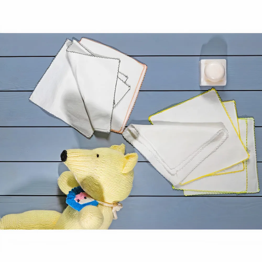 10pcs Cotton Soft Baby Handkerchief Square Mouth Wipe Towel 20x20cm English Home
10pcs Cotton Soft Baby Handkerchief Square Mouth Wipe Towel 20x20cm English Home