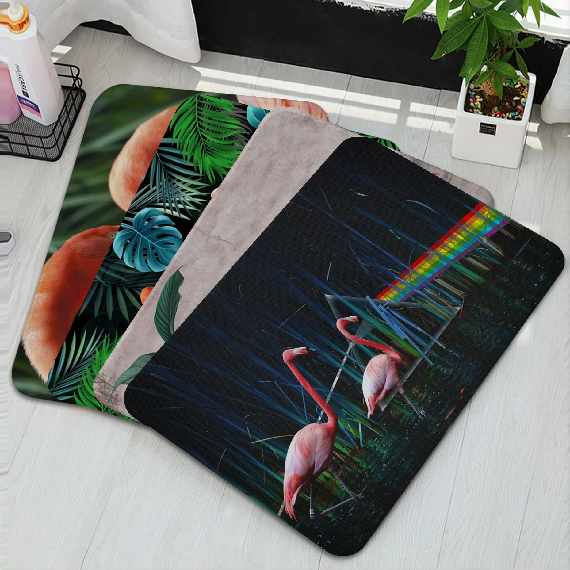 Flamingo Kitchen Mat Kids Room Bedroom Decoration Balcony Anti-Slip Doormat Living Room Doormat Area Rug
Flamingo Kitchen Mat Kids Room Bedroom Decoration Balcony Anti-Slip Doormat Living Room Doormat Area Rug