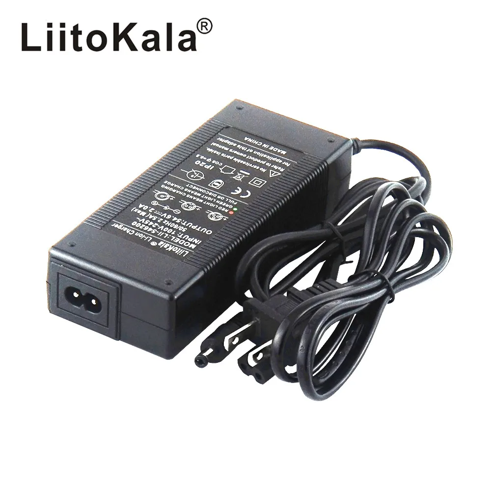 Зарядное устройство LiitoKala 48 В 2 А 13S 18650 54 6 в А|charger 48v|48v charger48v 2a |