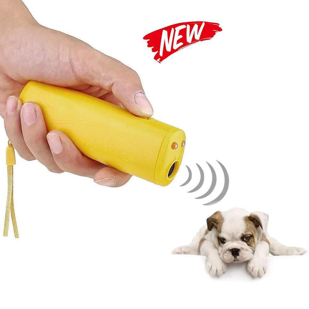 Pet Dog Repeller Anti Barking Stop Bark Training Device Trainer LED Ultrasonic 3 in 1 Anti Barking Ultrasonic Without Battery
Pet Dog Repeller Anti Barking Stop Bark Training Device Trainer LED Ultrasonic 3 in 1 Anti Barking Ultrasonic Without Battery