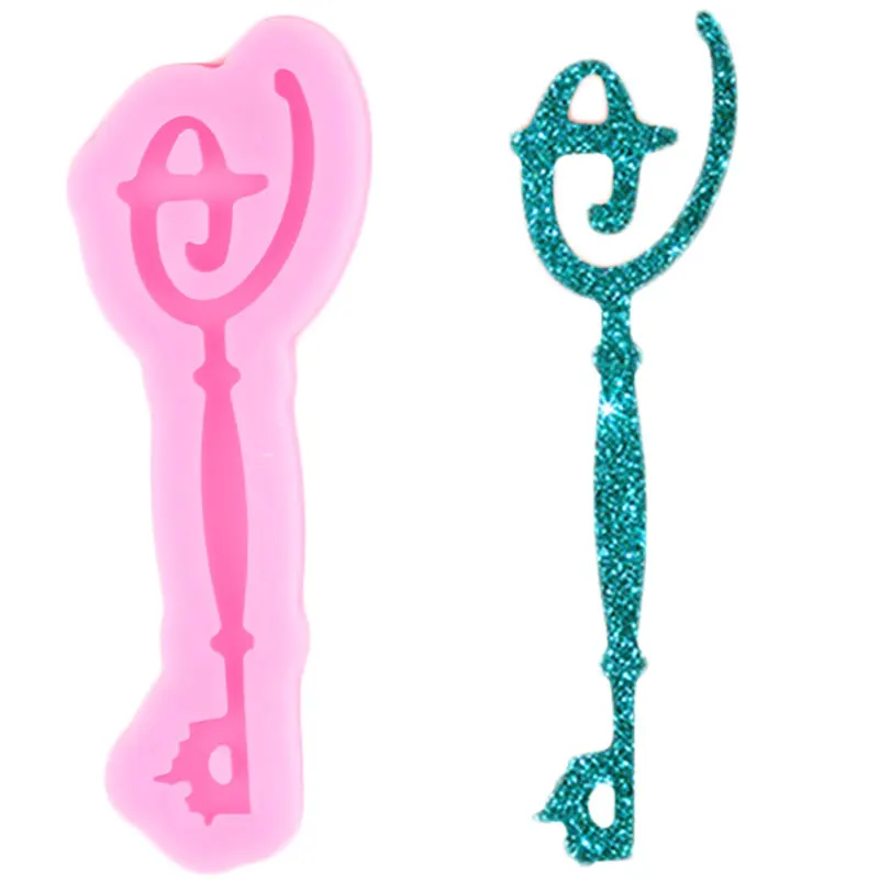 Суперглянцевая силиконовая форма в форме ключа, формы для брелоков из эпоксидной смолы, форма для подвесок ручной работы «сделай сам», форм... 
Суперглянцевая силиконовая форма в форме ключа, формы для брелоков из эпоксидной смолы, форма для подвесок ручной работы «сделай сам», форм...