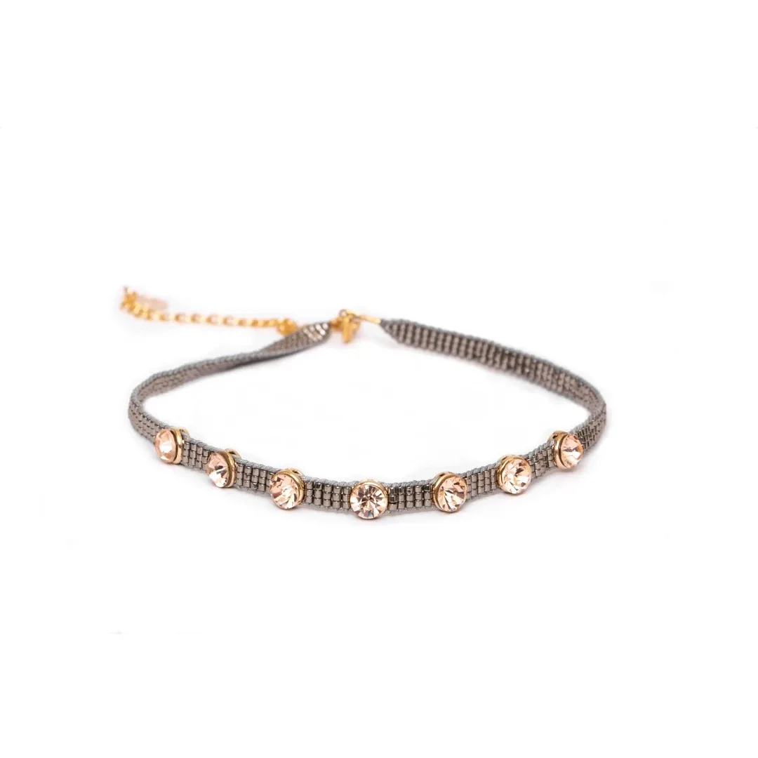 YAUKIA Hello Sunshine Choker Necklace Fashion Summer Women Handmade Weave Miyuki Beads CZ Zircon Choker
YAUKIA Hello Sunshine Choker Necklace Fashion Summer Women Handmade Weave Miyuki Beads CZ Zircon Choker