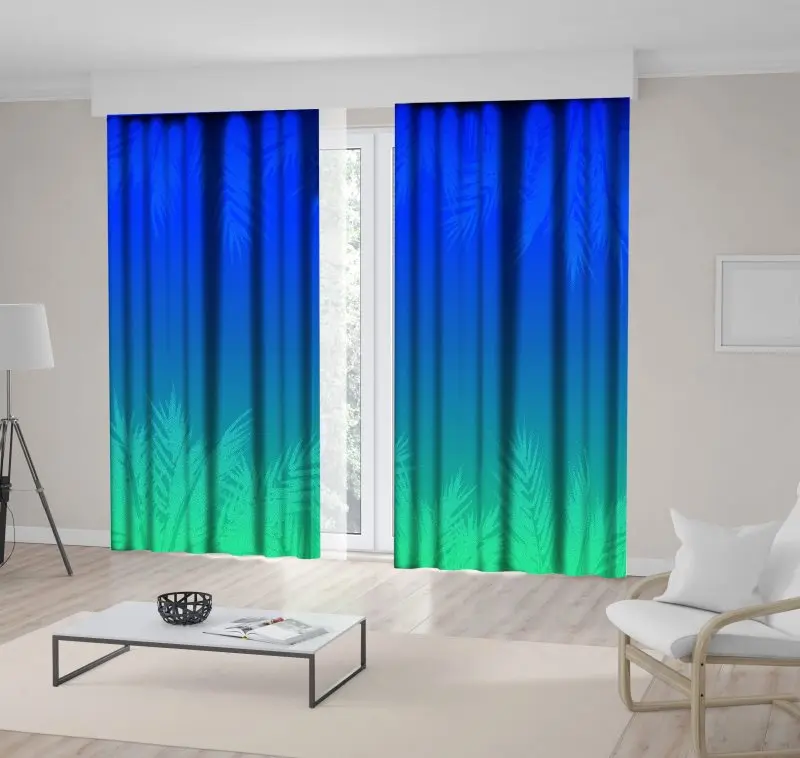 Curtain Tropical Sunset Colorful Palm Tree Leaves Summer Beach Holidays Exotic Floral Artwork Blue Green
Curtain Tropical Sunset Colorful Palm Tree Leaves Summer Beach Holidays Exotic Floral Artwork Blue Green
