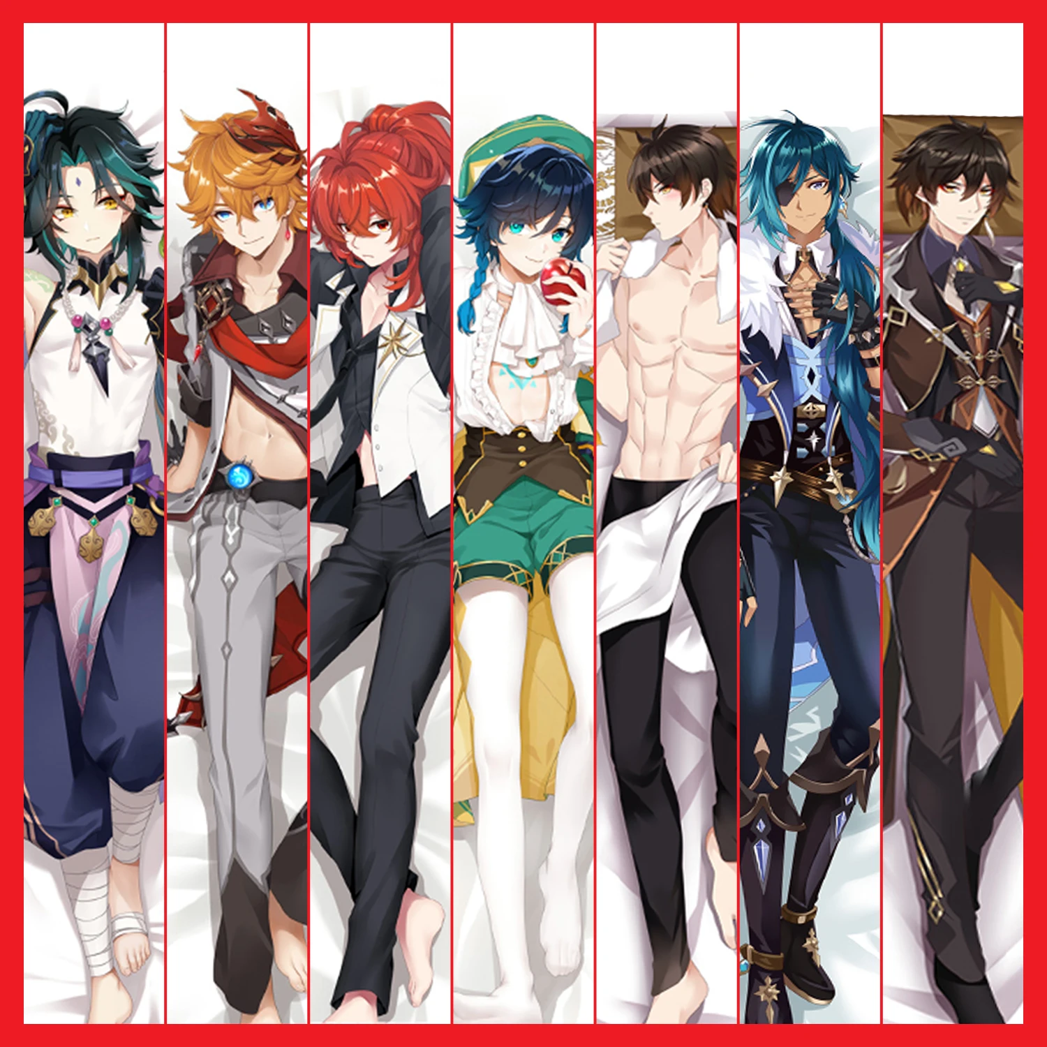 Hobby Express Anime Dakimakura Japanese Otaku Waifu Hugging Body Pillow Cover Case Genshin Impact Xiao Klee Ganyu Jean Zhongli
Hobby Express Anime Dakimakura Japanese Otaku Waifu Hugging Body Pillow Cover Case Genshin Impact Xiao Klee Ganyu Jean Zhongli