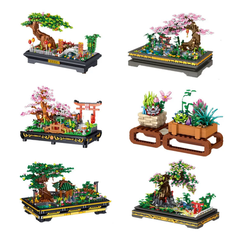 Новинка DIY бонсай серия Набор кубиков MOC креативные суккуленты мини-уличный вид строительные блоки игрушки для детей рождественские подарк...
Новинка DIY бонсай серия Набор кубиков MOC креативные суккуленты мини-уличный вид строительные блоки игрушки для детей рождественские подарк...