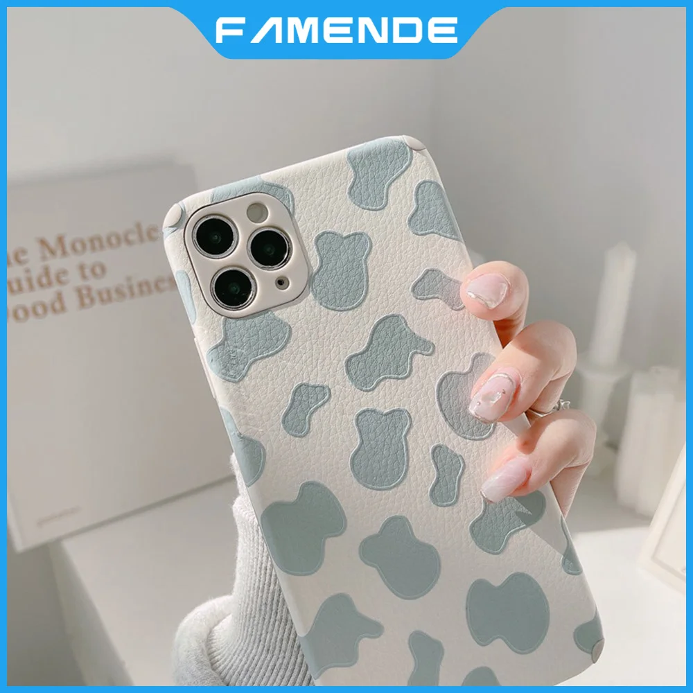 Cute Cow Soft Phone Case For iPhone 11 12 Pro Max mini 7 8 Plus XR X XS MAX Full Lens Protection Shockproof Case Cover
Cute Cow Soft Phone Case For iPhone 11 12 Pro Max mini 7 8 Plus XR X XS MAX Full Lens Protection Shockproof Case Cover