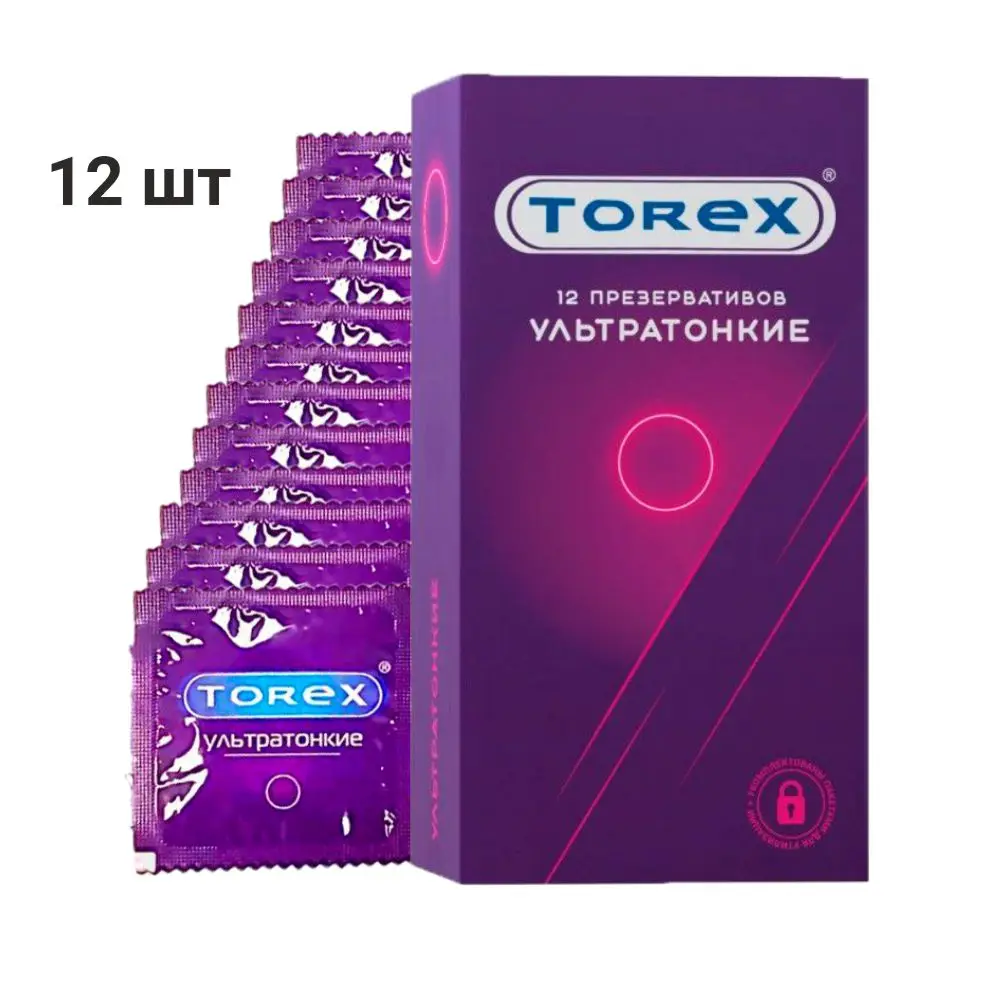 Презервативы Torex Party ультратонкие, 12 шт TRX-2406 - Torex - Ультратонкие презервативы - Купить