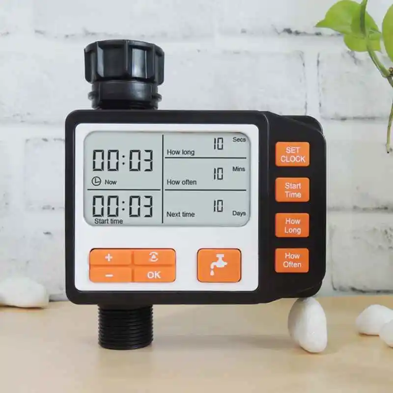 Garden Watering Timer Automatic Electronic Watering Timer Digital Irrigation Controller System Water Timing Irrigation In Garden
Garden Watering Timer Automatic Electronic Watering Timer Digital Irrigation Controller System Water Timing Irrigation In Garden