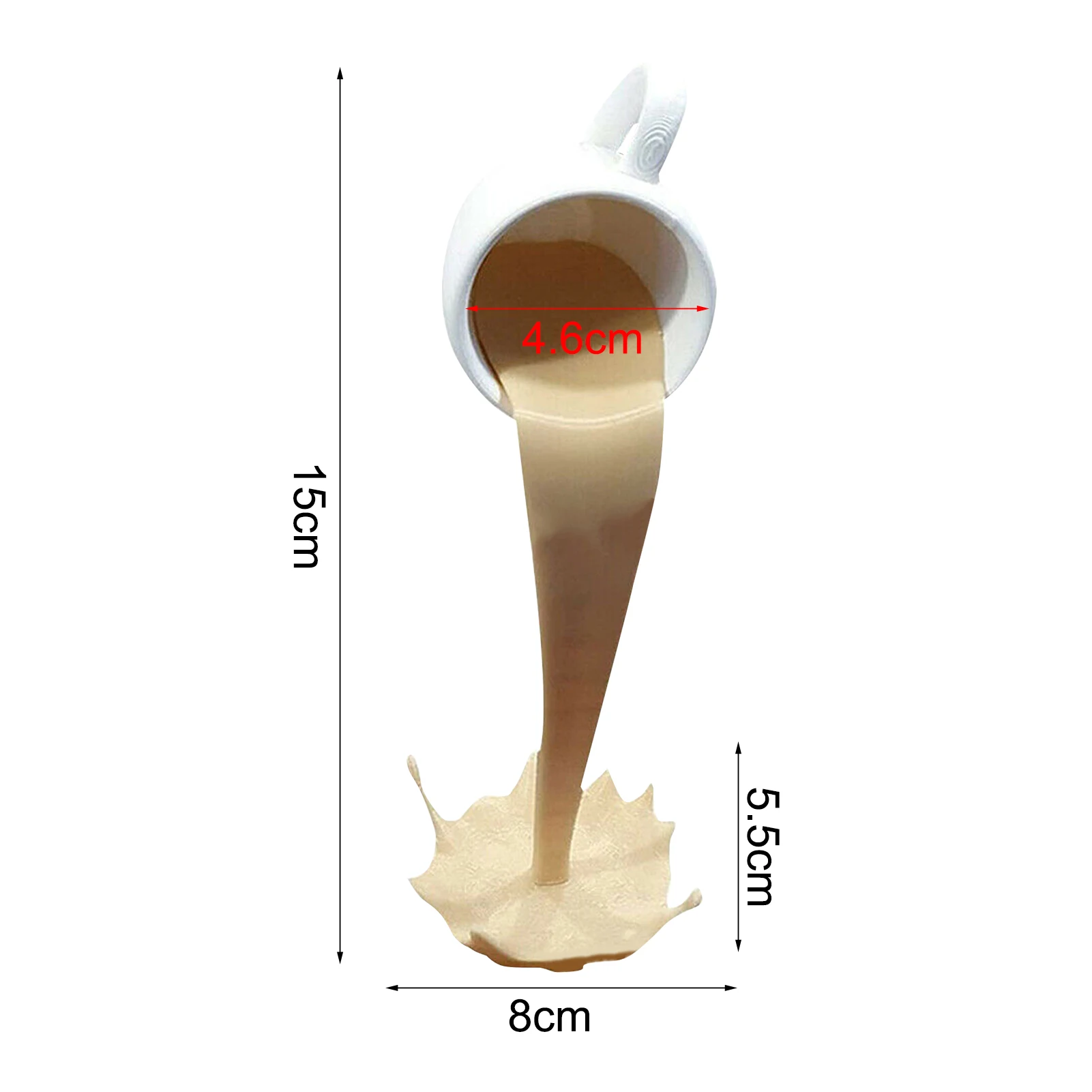 Modern 3D Suspended Coffee Cup Creative Decoration Craft Home Office Decoration Art Ornaments Coffee Cup Shaped
Modern 3D Suspended Coffee Cup Creative Decoration Craft Home Office Decoration Art Ornaments Coffee Cup Shaped