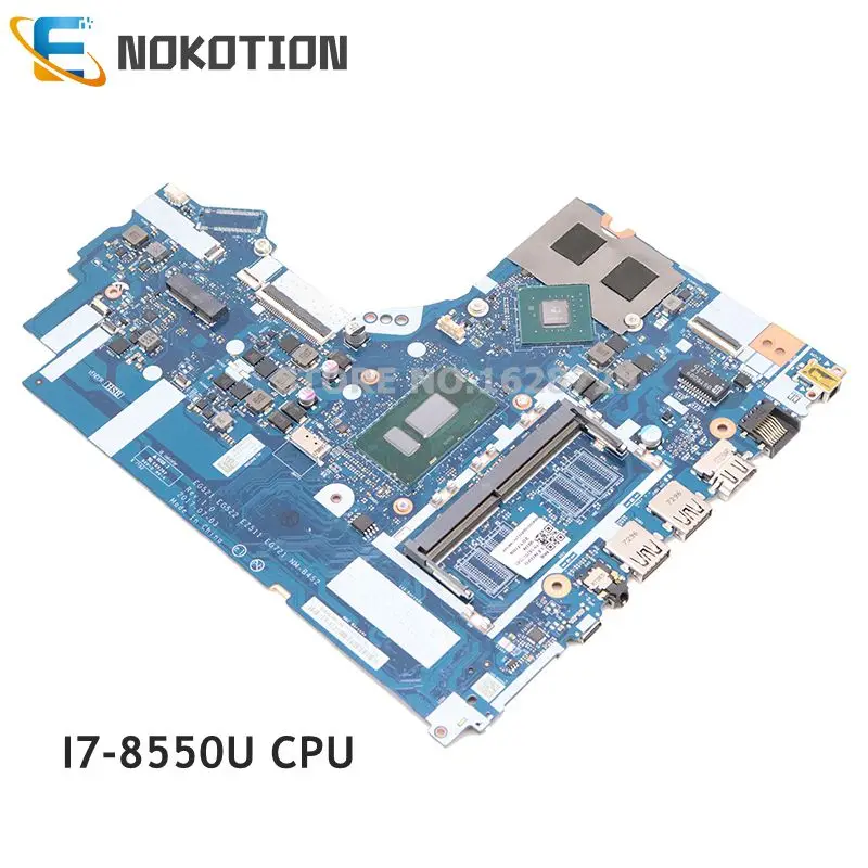 Материнская плата NOKOTION для Lenovo 320-15IKB 520-15IKB SR3LC I7-8550U CPU 5B20Q15583 EG521 EG522 EZ511 EG721
Материнская плата NOKOTION для Lenovo 320-15IKB 520-15IKB SR3LC I7-8550U CPU 5B20Q15583 EG521 EG522 EZ511 EG721