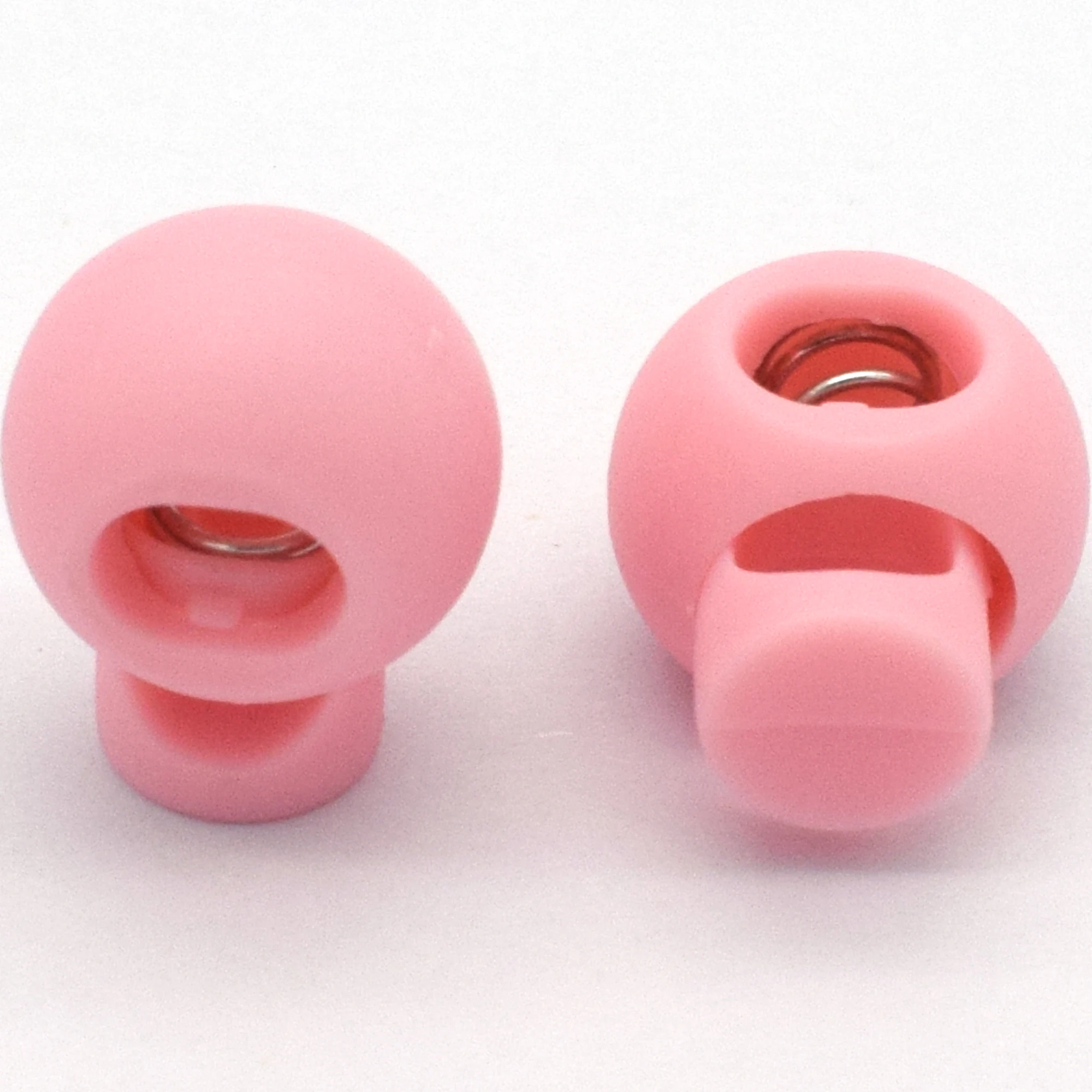 50pcs 7mm spring plastic lock Pink Plastic Round Cord Locks Spring Clasps Single Hole Round Ball Cord Lock for Drawstring Bag
50pcs 7mm spring plastic lock Pink Plastic Round Cord Locks Spring Clasps Single Hole Round Ball Cord Lock for Drawstring Bag