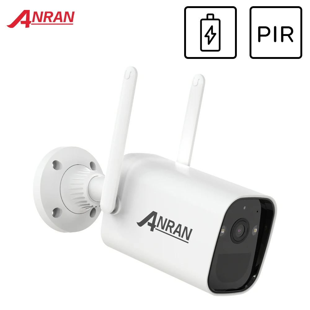 ANRAN 1296P Wireless Battery Surveillance VideoCam WIFI Outdoor Security Protection Camera PIR Alarm Waterproof Video IP Camera
ANRAN 1296P Wireless Battery Surveillance VideoCam WIFI Outdoor Security Protection Camera PIR Alarm Waterproof Video IP Camera