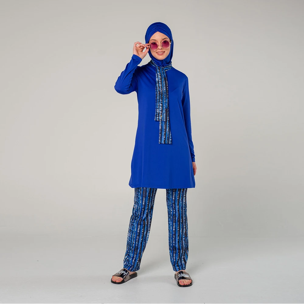Muslim Swimwear Burkini Islamic Women Modest Hijab Beachwear Swimsuit Plus Size
Muslim Swimwear Burkini Islamic Women Modest Hijab Beachwear Swimsuit Plus Size