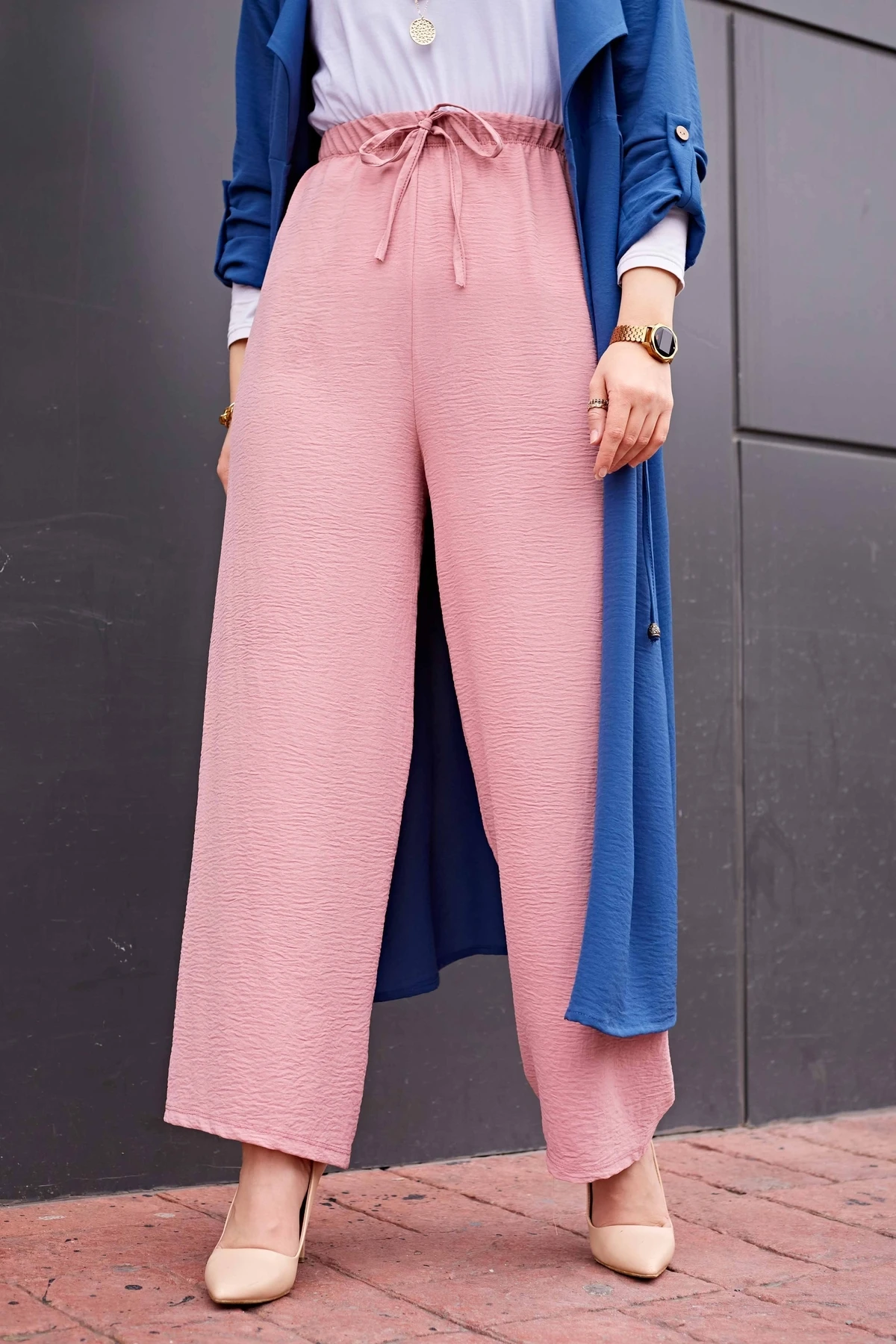 2021 Casual Cool for women high waist Wide Leg Aerobin Pants orange black pink yellow beige muslim fashion Soft Comfortable
2021 Casual Cool for women high waist Wide Leg Aerobin Pants orange black pink yellow beige muslim fashion Soft Comfortable