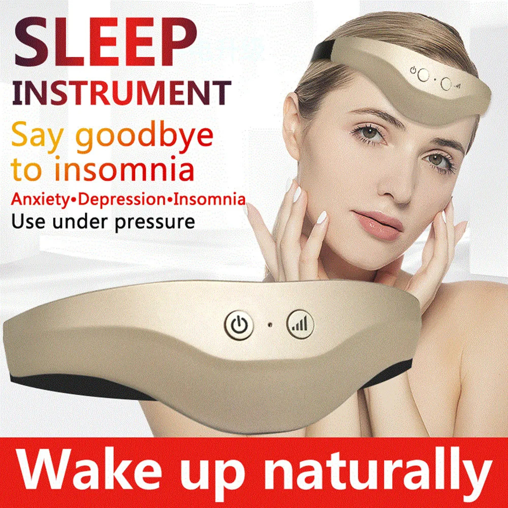 Smart Sleep Instrument Electric Head Massager Migraine Relief Massager Wireless Acupuncture Massage Sleep Therapy Device
Smart Sleep Instrument Electric Head Massager Migraine Relief Massager Wireless Acupuncture Massage Sleep Therapy Device