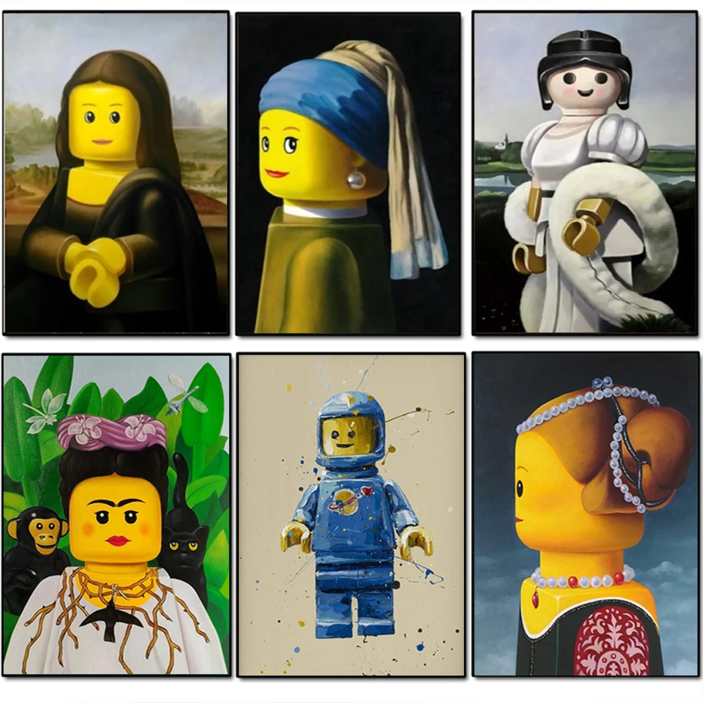 Famous Funny Legos Pop Wall Art Canvas Painting Posters and Prints Picture for Living Kids Bedroom Room Wall Art Home Decor
Famous Funny Legos Pop Wall Art Canvas Painting Posters and Prints Picture for Living Kids Bedroom Room Wall Art Home Decor