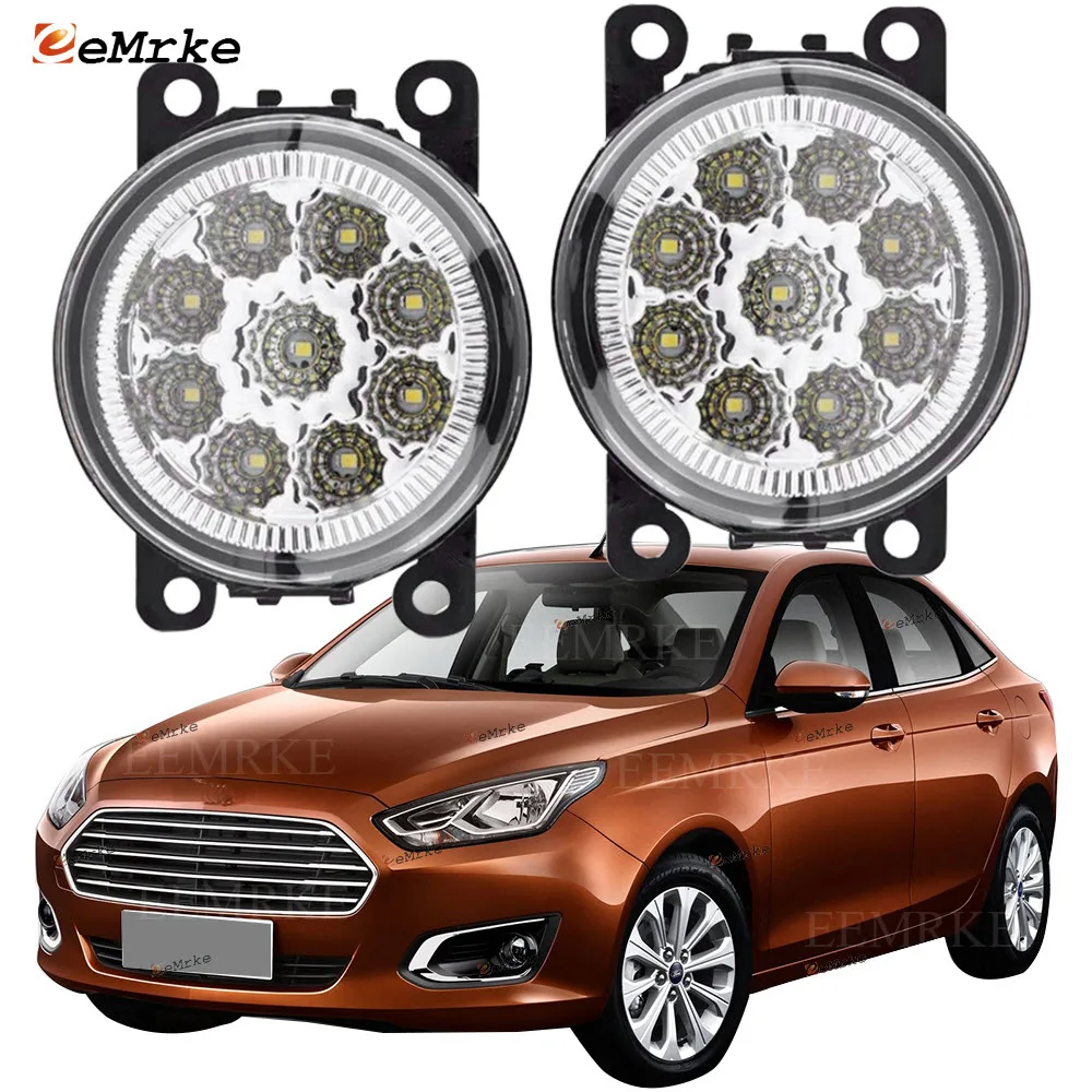 EEMRKE 2 PCS Car-Styling for Ford Escort C1 2015 2016 2017 2018 9-Pieces Led Fog Lights H11 12V Front Bumper Light
EEMRKE 2 PCS Car-Styling for Ford Escort C1 2015 2016 2017 2018 9-Pieces Led Fog Lights H11 12V Front Bumper Light