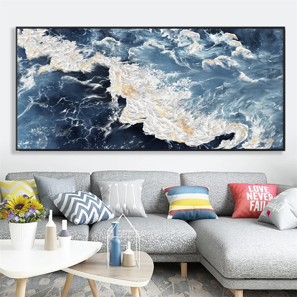 Sea Canvas Oil Painting Abstract White Wave Gold Mountain Picture Nature Scenery Prints Landscape Posters Wall Art Home Decor
Sea Canvas Oil Painting Abstract White Wave Gold Mountain Picture Nature Scenery Prints Landscape Posters Wall Art Home Decor