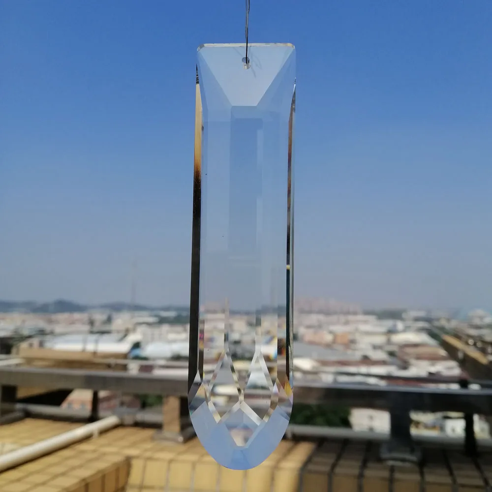 Camal 1PCS 120mm 1 Hole Faceted Long Rectangle Crystal Spacer Pendant Lamp Prism Chandelier SunCatcher Lighting Part Home Decor
Camal 1PCS 120mm 1 Hole Faceted Long Rectangle Crystal Spacer Pendant Lamp Prism Chandelier SunCatcher Lighting Part Home Decor