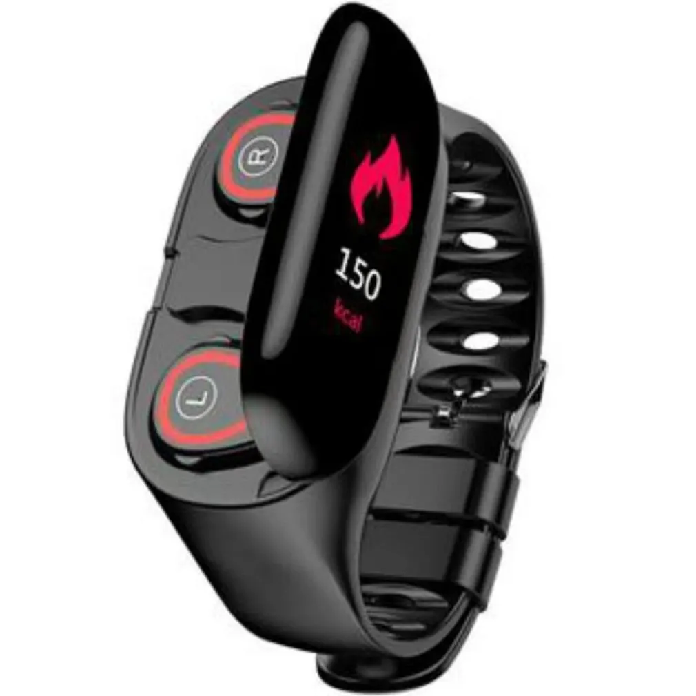 M1 Новинка 2 в 1 Смарт-часы с Bluetooth наушниками и пульсометром смарт-браслет с длительным временем работы в режиме ожидания мужские спортивные ...
M1 Новинка 2 в 1 Смарт-часы с Bluetooth наушниками и пульсометром смарт-браслет с длительным временем работы в режиме ожидания мужские спортивные ...
