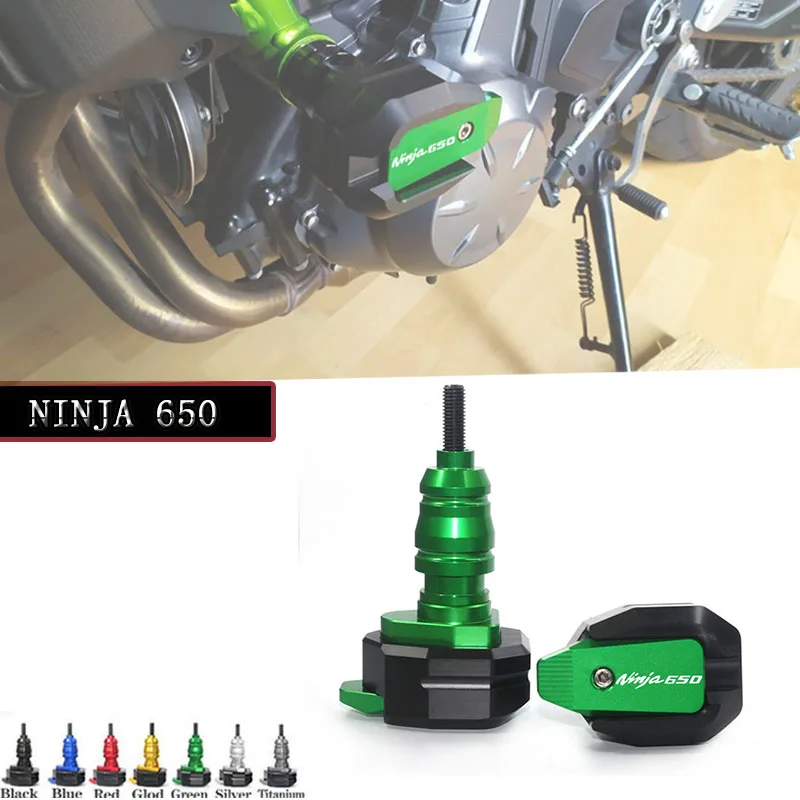 For KAWASAKI NINJA 650 NINJA650 2017 2018 2019 2020 Motorcycle CNC Falling Protection Frame Slider Fairing Guard Crash Protector
For KAWASAKI NINJA 650 NINJA650 2017 2018 2019 2020 Motorcycle CNC Falling Protection Frame Slider Fairing Guard Crash Protector
