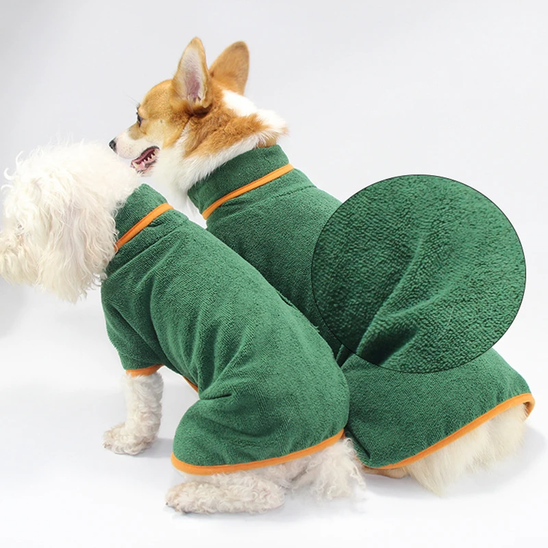 Dog Bathrobe Microfiber Dog Drying Coat Fast Drying Super Absorbent Pet Bath Towel Soft Warm Puppy Drying Coat Adjustable Chest
Dog Bathrobe Microfiber Dog Drying Coat Fast Drying Super Absorbent Pet Bath Towel Soft Warm Puppy Drying Coat Adjustable Chest