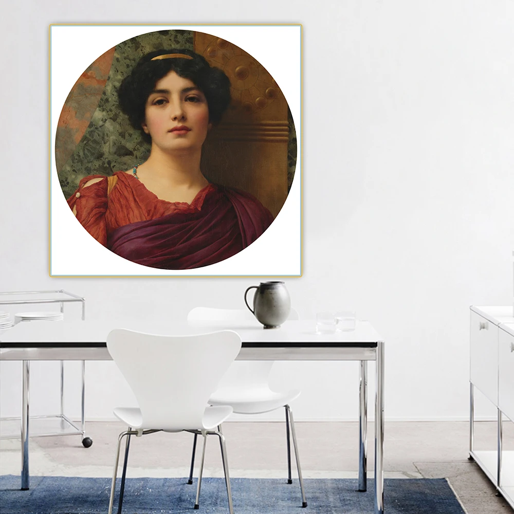 Holover Canvas Oil Painting John William Godward"Contemplation"Classical Architecture Aesthetic Wall Art Home Room Decoration
Holover Canvas Oil Painting John William Godward"Contemplation"Classical Architecture Aesthetic Wall Art Home Room Decoration