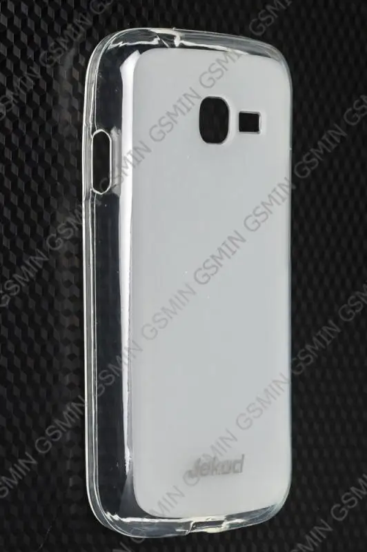 Чехол силиконовый для Samsung S7262 Galaxy Star Plus Jekod (Белый) | Мобильные телефоны и