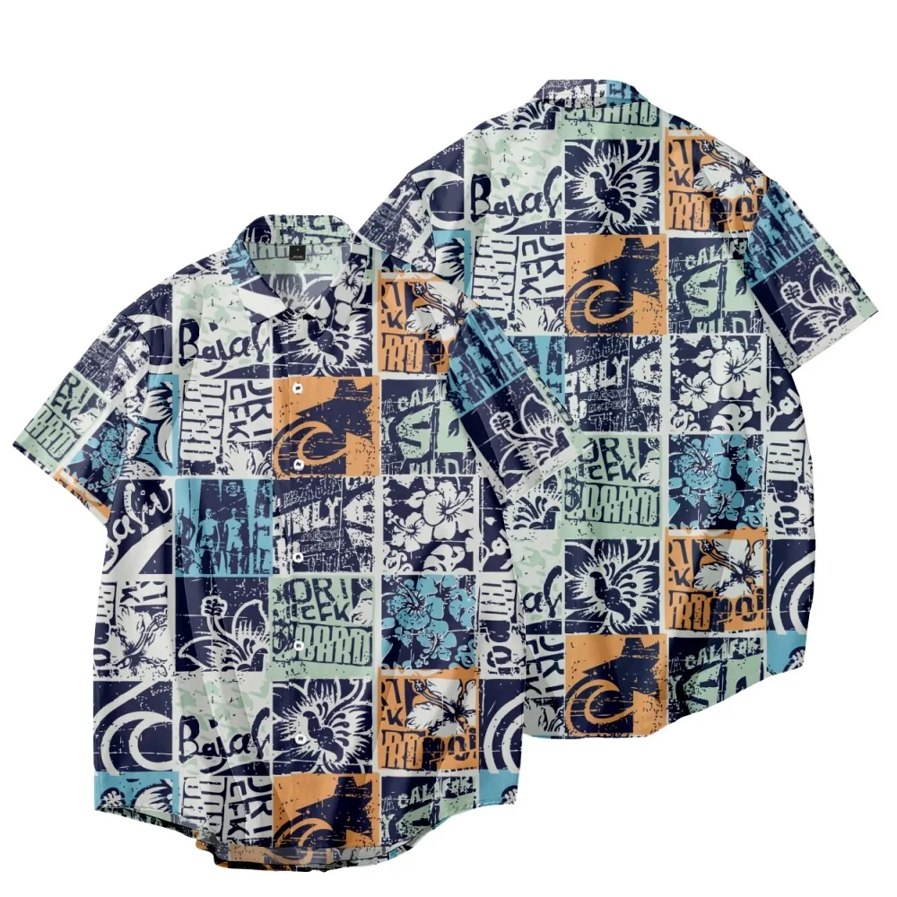 Summer Beach Surf Shirts Fashion Casual Beach Style Men's and Women's Summer Shirts and Kimonos
Summer Beach Surf Shirts Fashion Casual Beach Style Men's and Women's Summer Shirts and Kimonos