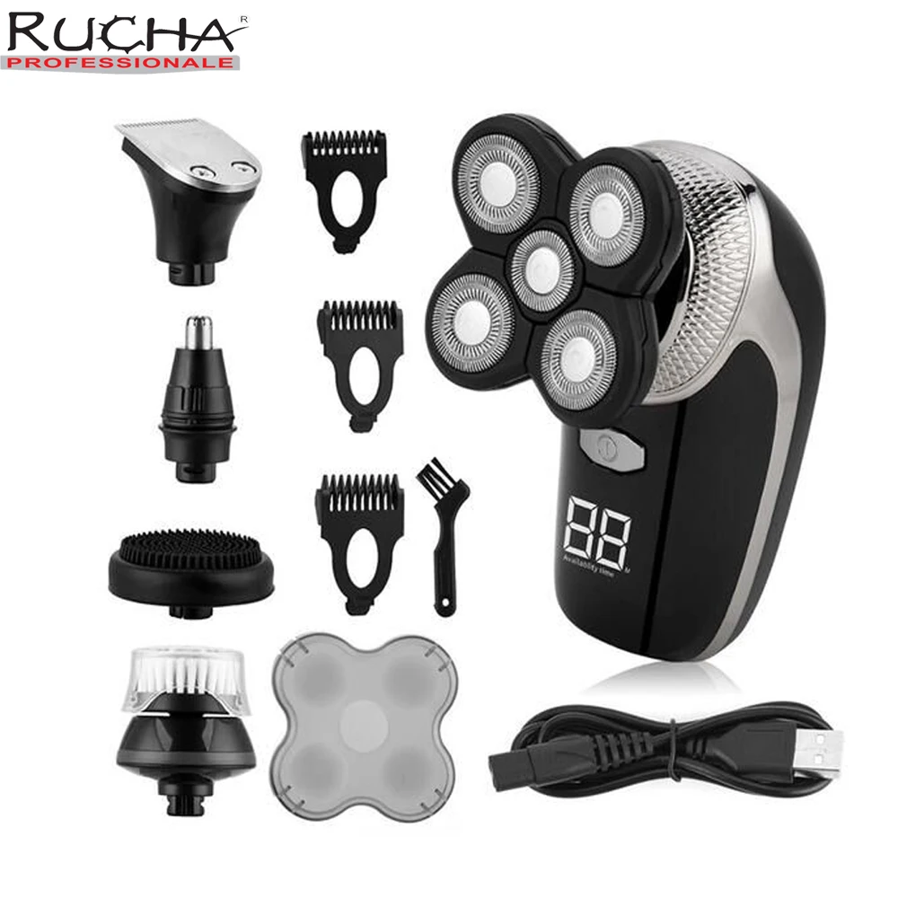 Clipper Electric Shaver Men's Razor Beard Trimmer Shaver for Men 5 Blades Portable Shaving Machine Hair Clipper Facial Epilato
Clipper Electric Shaver Men's Razor Beard Trimmer Shaver for Men 5 Blades Portable Shaving Machine Hair Clipper Facial Epilato