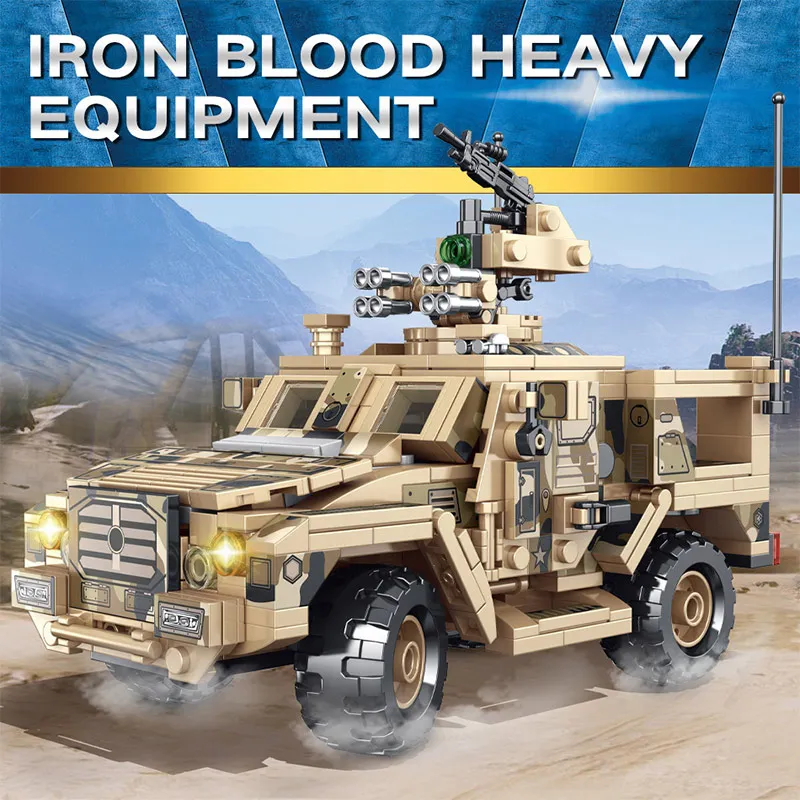 DIY Blocks Army Soldier Figures Bricks City Creator Military Technic Heavy Trucks Building Blocks Weapon Tank Vehicle Toys For B
DIY Blocks Army Soldier Figures Bricks City Creator Military Technic Heavy Trucks Building Blocks Weapon Tank Vehicle Toys For B