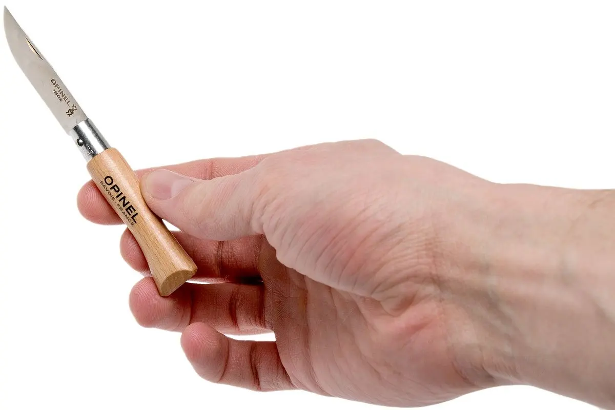 Opinel No 4 Stainless Steel Pocket Knife with Inox Beech Handle Camping Hiking Trekking Outdoor Hunting Knife
Opinel No 4 Stainless Steel Pocket Knife with Inox Beech Handle Camping Hiking Trekking Outdoor Hunting Knife