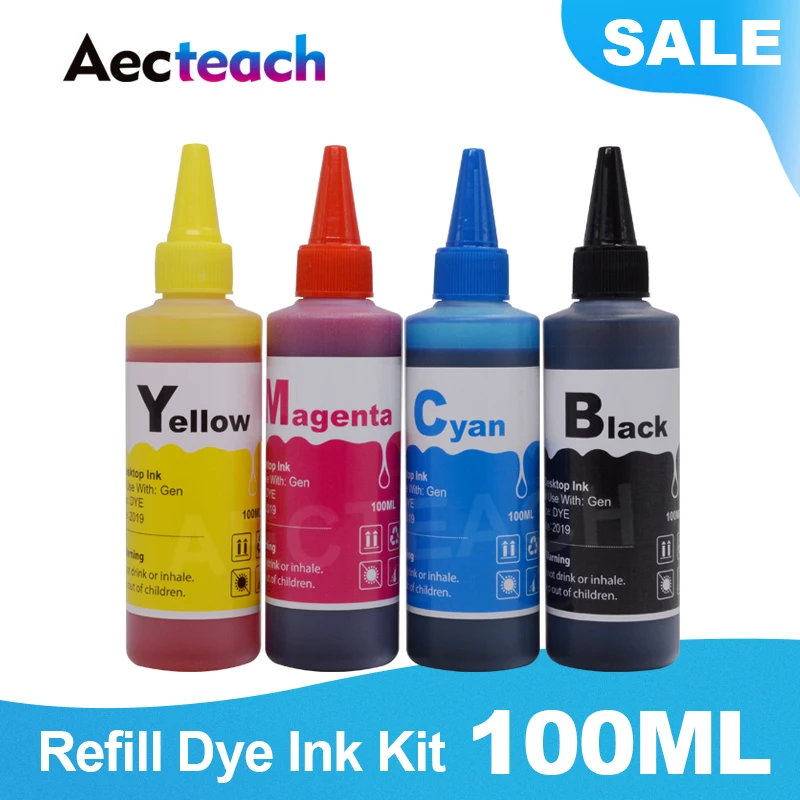 Набор чернил для aecteam 4 цвета Canon Pixma PG 440 445 510 540 545 CL 441 446 511 541 546 струйный картридж |