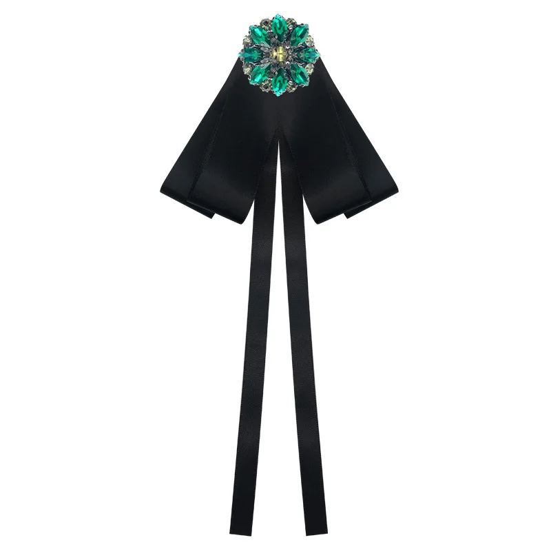 Diamond embroidered bow brooch high-grade fashion JK bow tie blouse uniform accessories
Diamond embroidered bow brooch high-grade fashion JK bow tie blouse uniform accessories