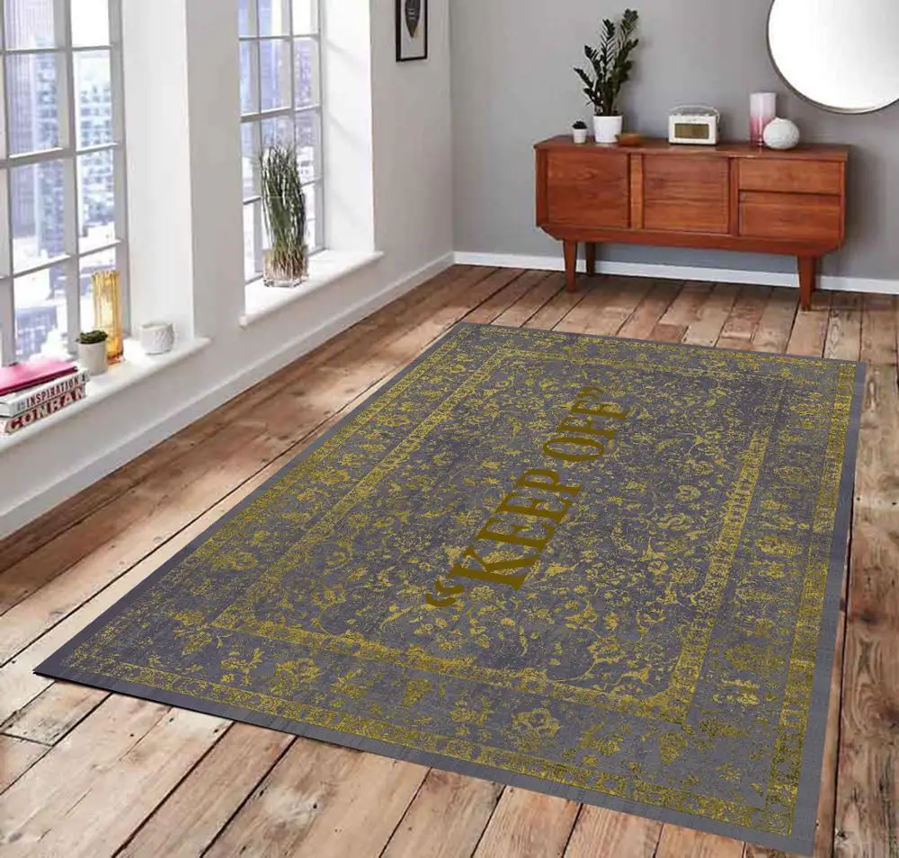 KEEP OFF 7 Classic Patterned Carpet , Fan Carpet Non Slip Floor Carpet,Teen's Carpet,Area Rug
KEEP OFF 7 Classic Patterned Carpet , Fan Carpet Non Slip Floor Carpet,Teen's Carpet,Area Rug