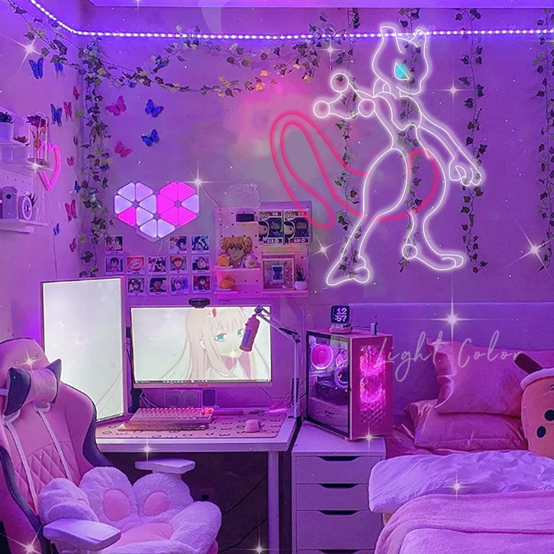 Светодиодная эстетика Милая Mewtwo японская кошка аниме неоновая гибсветильник световая вывеска домашний декор для стены кавайная аниме укра...
Светодиодная эстетика Милая Mewtwo японская кошка аниме неоновая гибсветильник световая вывеска домашний декор для стены кавайная аниме укра...