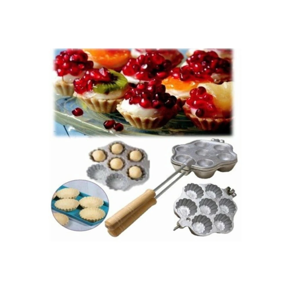 Cooktop Tartolet Baking Cast Aluminum Pan Fireproof Non-Stick Cookie Making Utensil Free Shipping Kitchen Products Pastry
Cooktop Tartolet Baking Cast Aluminum Pan Fireproof Non-Stick Cookie Making Utensil Free Shipping Kitchen Products Pastry