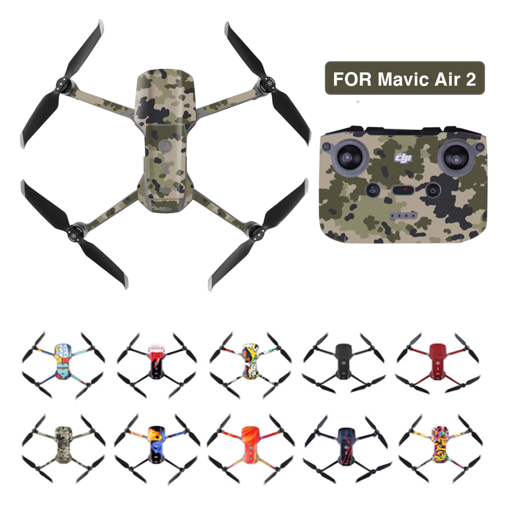 Mavic Air 2 PVC Stickers Body Remote Control Protective Film Scratch-proof Decal Skin Full For DJI Mavic Air 2 Drone Accessories
Mavic Air 2 PVC Stickers Body Remote Control Protective Film Scratch-proof Decal Skin Full For DJI Mavic Air 2 Drone Accessories