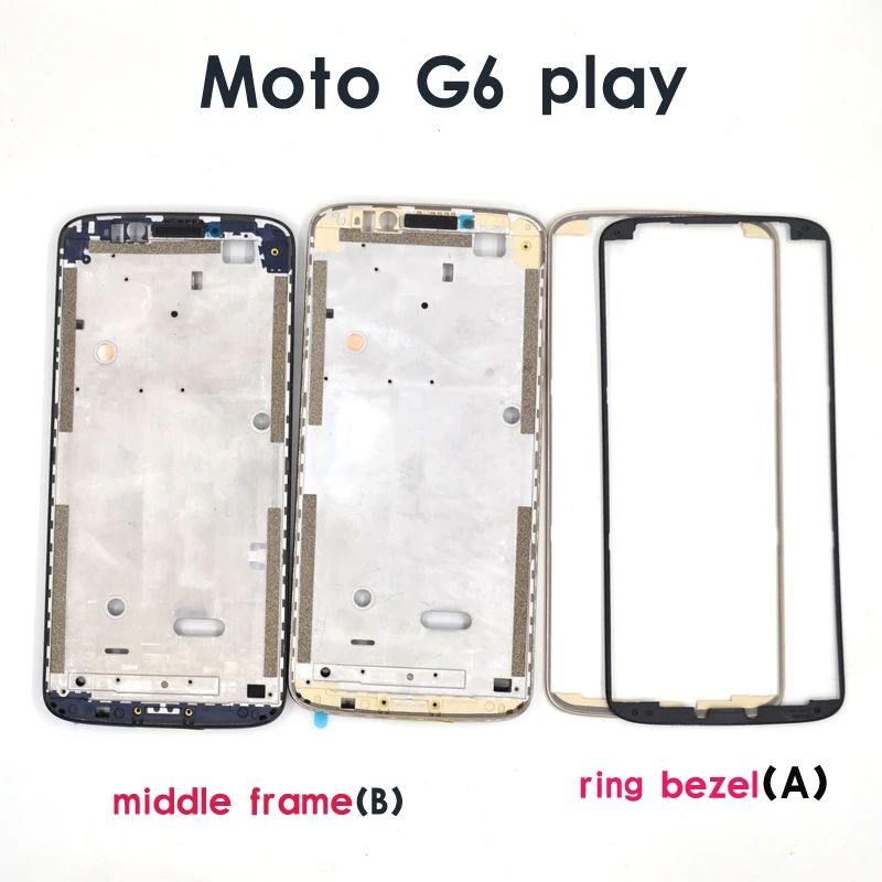 Оригинал для Motorola Moto G6 play xt006 средняя рамка для ЖК-дисплея с кольцевым ободом полные части
Оригинал для Motorola Moto G6 play xt006 средняя рамка для ЖК-дисплея с кольцевым ободом полные части