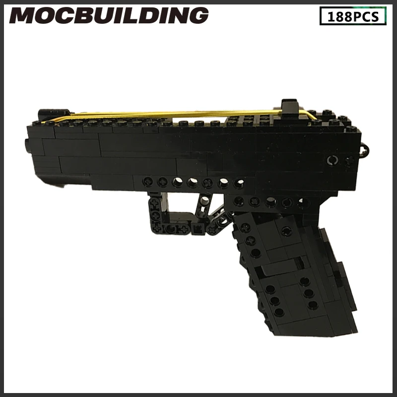 188pcs Glock 17 Building Block Pistol Moc Brick Kid Gift And Educational Toys For Children
188pcs Glock 17 Building Block Pistol Moc Brick Kid Gift And Educational Toys For Children