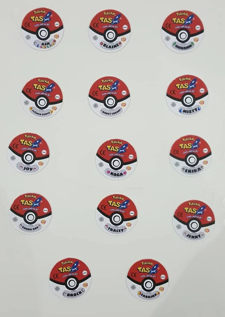 Pokemon Tasolar 51 Adet Ash Ketchum Dahil BULBASAUR PIKACHU CHARMANDER JIGGLYPUFF
Pokemon Tasolar 51 Adet Ash Ketchum Dahil BULBASAUR PIKACHU CHARMANDER JIGGLYPUFF
