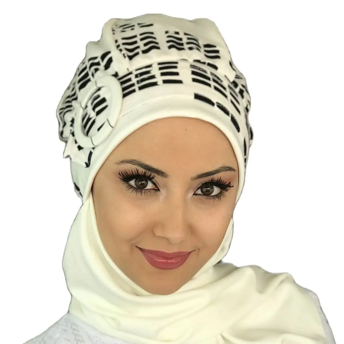 Islamic Fashion Muslim Women Hijab 2021 Trend Scarf Buckle Ready Sal Black Shape Pattern White Horsehair Beret
Islamic Fashion Muslim Women Hijab 2021 Trend Scarf Buckle Ready Sal Black Shape Pattern White Horsehair Beret