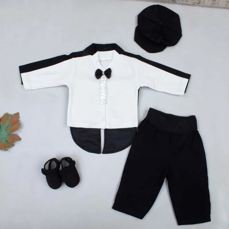 Baby Gentleman Groom For Babies Boy Tuxedo Suit Men Formal Suit Set Clothing Outfit Male Baby Special Occasions Ceremony Clothes
Baby Gentleman Groom For Babies Boy Tuxedo Suit Men Formal Suit Set Clothing Outfit Male Baby Special Occasions Ceremony Clothes