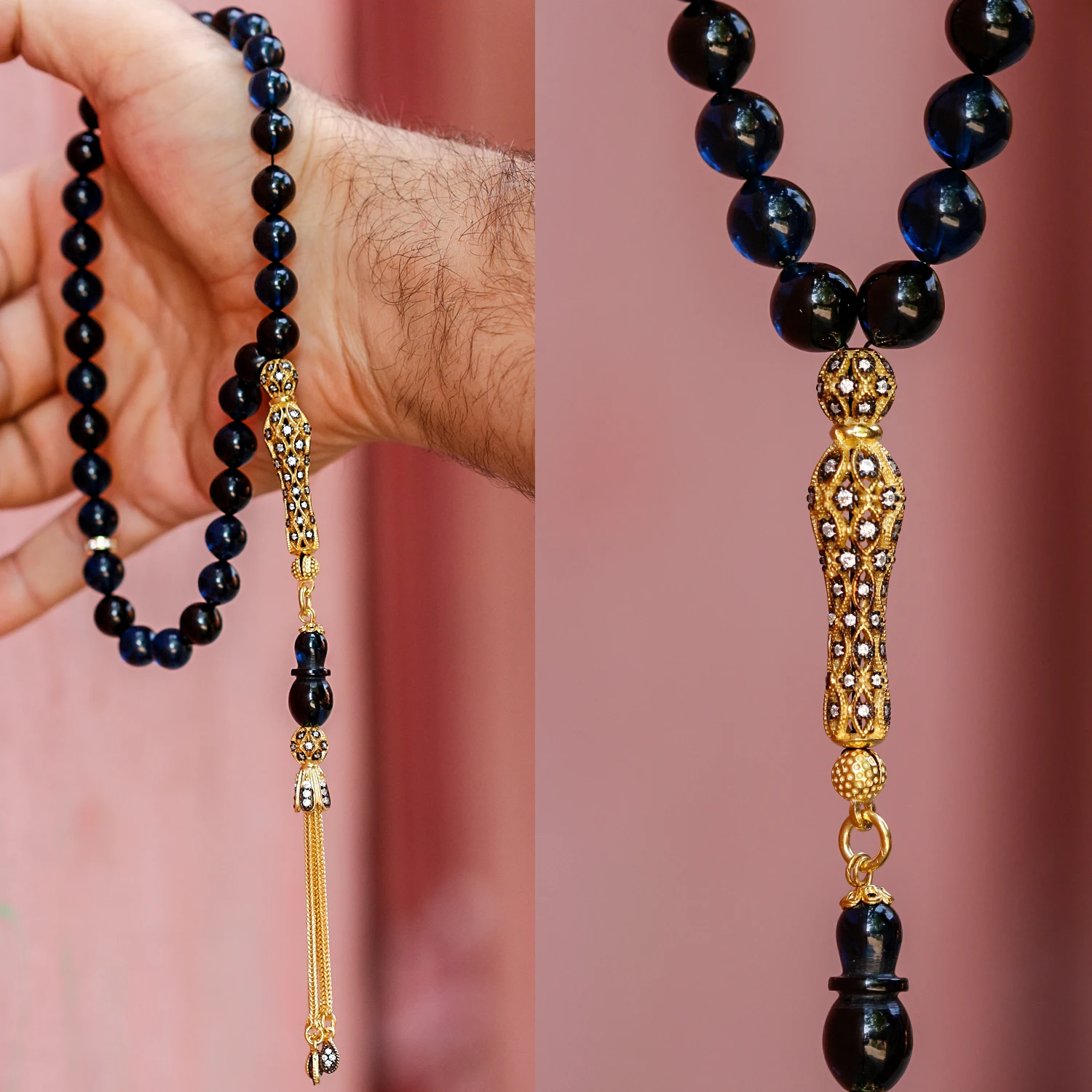 Special Design Midnight Blue Tight Amber Tasbih Fashion Turkish Premium Quality Handmade Jawelery
Special Design Midnight Blue Tight Amber Tasbih Fashion Turkish Premium Quality Handmade Jawelery
