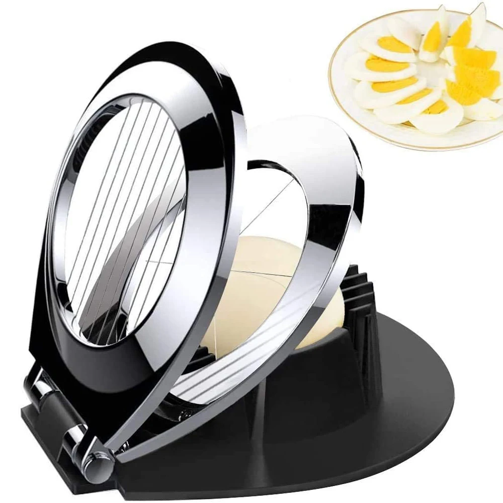 Eggs Slicers Stainless Steel Eggs Hard Boiled Metal Tomato Cutter Chopper Home Kitchen Egg Cutter Kitchen Tool Gadgets
Eggs Slicers Stainless Steel Eggs Hard Boiled Metal Tomato Cutter Chopper Home Kitchen Egg Cutter Kitchen Tool Gadgets